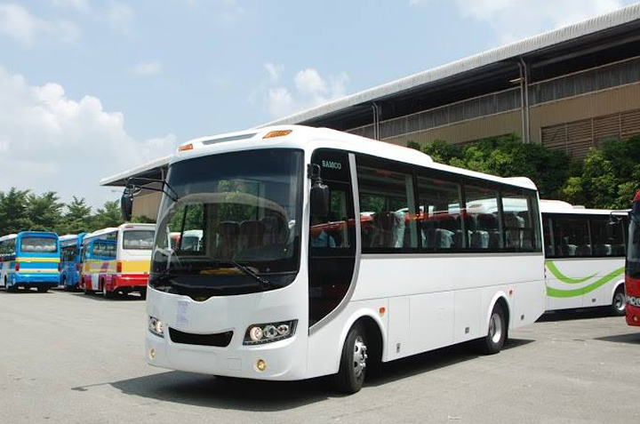 Cho thuê xe Isuzu Samco 35 chỗ đi Rạch Giá